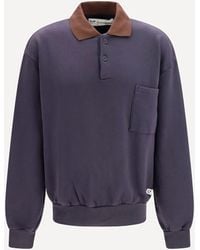 GR10K - Replicated 30001 Sweatshirt Polo - Lyst