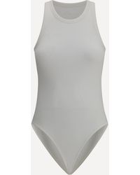 Alaïa - Body A Costine Scollo Halter - Lyst