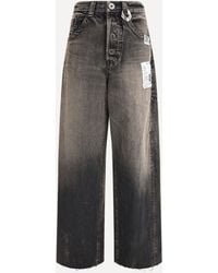 Maison Mihara Yasuhiro - "Amateur Sewn Like" Wide Denim Jeans - Lyst