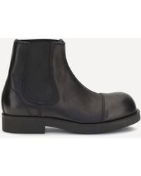 MM6 by Maison Margiela - Chelsea Biker Boots - Lyst