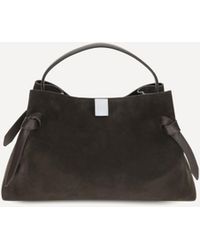 Yuzefi - Gyoza Suede Shoulder Bag - Lyst