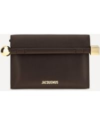 Jacquemus - Rond Carré Leather Shoulder Bag - Lyst