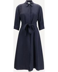 P.A.R.O.S.H. - P. A.R. O.S. H. Belted Shirt Dress - Lyst