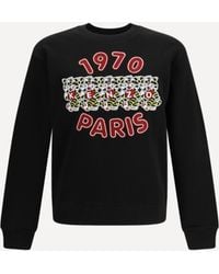 KENZO - Wild Tiger Cotton Sweatshirt - Lyst
