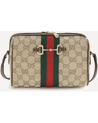 Gucci - Small Horsebit Web Camera Bag Shoulder Bag - Lyst
