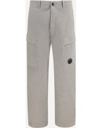 C.P. Company - C. P. Company Stretch Cotton Satin Cargo Pants - Lyst