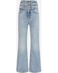 Fiorucci - Flared Jeans With Triple-Layer Waist Detail - Lyst