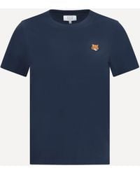 Maison Kitsuné - Fox Head Regular T-Shirt - Lyst