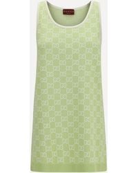 Gucci - Gg Jacquard Mini Dress - Lyst