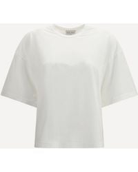 forte_forte - Oversized Cotton Jersey T-Shirt - Lyst