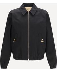 Valentino - Collared Jacket - Lyst