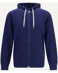 Brunello Cucinelli - Cashmere Zip-Up Hoodie - Lyst
