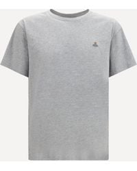 Vivienne Westwood - T-Shirt Classic Orb Cotton T-Shirts - Lyst