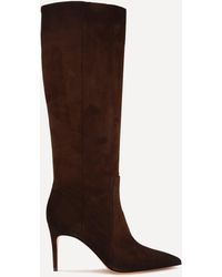Santoni - Pointed High Boots - Lyst