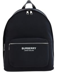 Burberry - Logo Nylon Backpack - Lyst