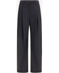 Brunello Cucinelli - Tailored Virgin Wool Pants - Lyst