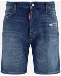 DSquared² - Marine Short Denim Bermuda Shorts - Lyst