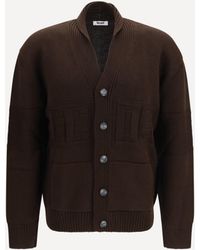 Gcds - Buttoned Logo Cardigan - Lyst