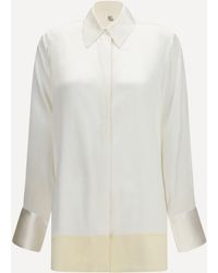 TOTEME - Soft Tuxedo Shirt - Lyst