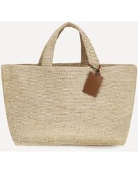 Manebí - Large New Sunset Raffia Tote Bag - Lyst