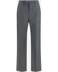 Valentino - Wool And Mohair Tailored Pants - Lyst
