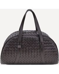 Bottega Veneta - Borsa Da Viaggio Intrecciato Media - Lyst
