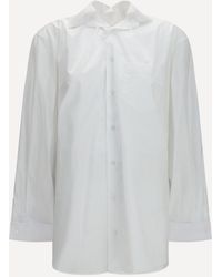 ALAINPAUL - Shirt With Elasticated Collar - Lyst