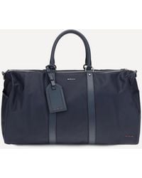 Kiton - Leather-Trim Travel Duffle Bag - Lyst
