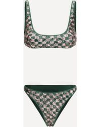 Oséree - Sequins Chess Bikini - Lyst