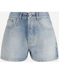Off-White c/o Virgil Abloh - Doll Denim Shorts - Lyst