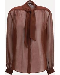 Lardini - Creponne Blouse - Lyst