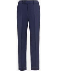 Brunello Cucinelli - Tailored Virgin Wool Pants - Lyst