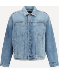 7FOR - Denim Jacket - Lyst