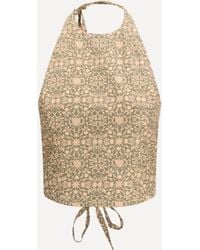 Kristina Ti - Sleeveless Halter Top - Lyst