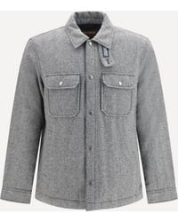 Woolrich - Alaskan Check Jacket Herringbone - Lyst