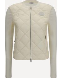 Burberry - Quilted Knit Cardigan - Lyst