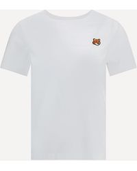 Maison Kitsuné - Fox Head Regular T-Shirt - Lyst