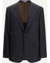 Brunello Cucinelli - Wool Houndstooth Jacket - Lyst