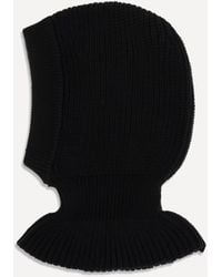 Lemaire - Ribbed Wool Balaclava - Lyst