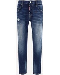 DSquared² - Distressed Skater Jeans - Lyst