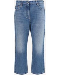 Valentino - Straight-Leg Jeans - Lyst