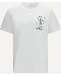 Off-White c/o Virgil Abloh - Big Double Arrow T-Shirt - Lyst