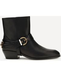 Pinko - Jane 07 Leather Ankle Boots - Lyst
