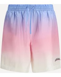 CASABLANCA - Volcano Gradient Shorts - Lyst