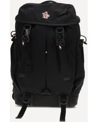 Moncler - Leather-Trimmed Backpack - Lyst