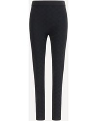 Gucci - Elastic Gg Jacquard Leggings - Lyst