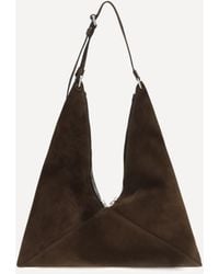Moschino - Suede Hobo Tote Bag - Lyst