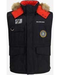 Balenciaga - Reversible Down Vest - Lyst