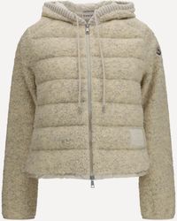 Moncler - Padded Teddy Hoodie - Lyst