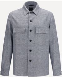 ZEGNA - Crossover Shirt Jacket - Lyst
